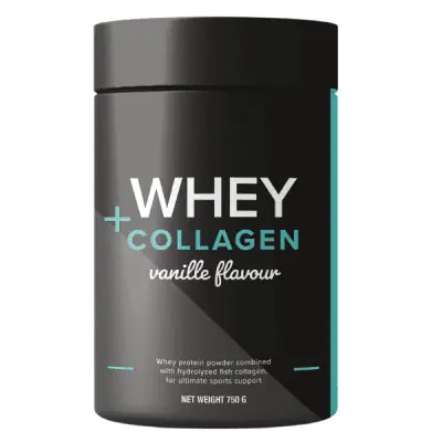 Whey en collageen sport eiwitpoeder_mockup